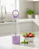 USB Şarjlı Taşınabilir Smoothie Blender 400 ml thumbnail 1