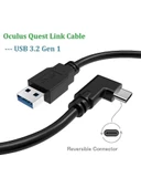 Vr Gözlük USB Type C Kablosu 5 metre thumbnail 2