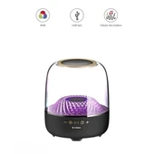 D33 Siyah Taşınabilir Kablosuz Bluetooth Hoparlör thumbnail 1