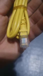 Modem kablo rj45 cat5 cat6 kablo 1.5 m thumbnail 1