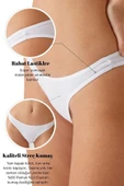 5'li Paket 2955 Pamuklu Basic Brief Normal Bel thumbnail 6