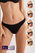 5'li Paket 2955 Pamuklu Basic Brief Normal Bel thumbnail 1