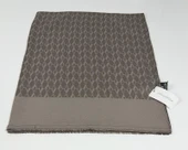 ARMANDA COTTON MONOGRAM DESEN ŞAL - 3098-1015 thumbnail 2