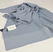 ARMANDA COTTON MONOGRAM DESEN ŞAL - 3048-77 thumbnail 2