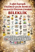 Jack Ferrero 3'LÜ ÇELİK AJDA BİLEKLİK thumbnail 2