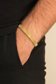 ÇELİK / DERİ - ORİJİNAL ERKEK BİLEKLİK thumbnail 1