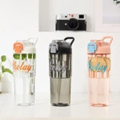 Shotay Class Tritan Bardak Matara 950Ml Beyaz thumbnail 5