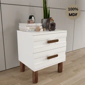 Zen 2 çekmeceli MDF komodin thumbnail 2