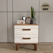 Zen 2 çekmeceli MDF komodin thumbnail 1