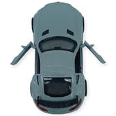 Çek Bırak Metal Arabalar 12 cm - Gri thumbnail 4