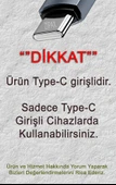 Zipax Vorcom Quartz Pro Type-C 6A Hasır Şarj Kablosu Subz-CL166-AC thumbnail 2
