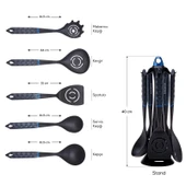 Karaca Diamond Blue 6 Parça Standlı Servis Seti thumbnail 3