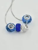 925 Ayar Gümüş Azure Elegance Charm Kolye thumbnail 3