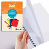 SARFF A4 BUZLU ŞEFFAF PVC CİLT KAPAKLARI - 100ADET thumbnail 1