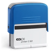 COLOP PRINTER C60 MAVİ KASA MAVİ KEÇE - 37X76MM thumbnail 2