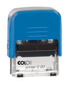 COLOP PRINTER C20 MAVİ KASA MAVİ KEÇE - 14X38MM thumbnail 1
