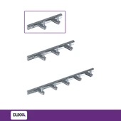Duxxa Minimal Set Askılık Krom İkili A.412 thumbnail 3