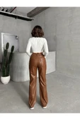 Suni Deri Kadın Pantolon thumbnail 2