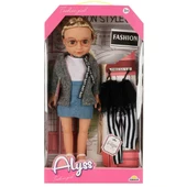 Alyss Gündelik Kıyafetli Moda Bebeği thumbnail 4