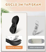 2 adet Yapışkanlı Kablo Toparlayıcı thumbnail 3