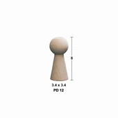 Boyanabilir Peg Doll  PD12 thumbnail 1