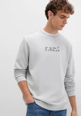 Mavi M0S10402 Logo Baskılı Erkek Sweatshirt thumbnail 2