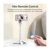 Ulanzi JJ02 Extendable Telefon Tripod Grip Beyaz thumbnail 4