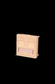 Netlınk 45x45 Face Plate 2 Port thumbnail 2