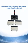 Nice Vap SC10 SC6.5 EasyFix Mop Aparatı + 4 Adet Microfiber Bez Seti thumbnail 1