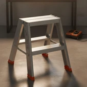 CIFT TARAFLI ALUMINYUM MERDIVEN 2+2 thumbnail 2