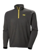 Helly Hansen Mount Polar Fleece Erkek Ebony Sun thumbnail 2