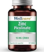 Wellcare Çinko Pikolinat 15 mg 60 Kapsül thumbnail 1