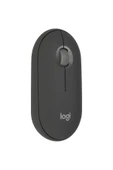 Logitech M350s Pebble 2 Bluetooth Kablosuz Sessiz Kompakt Mouse - Siyah thumbnail 1