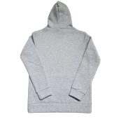 Fuba Kapşonlu Sweat Never Gri thumbnail 4