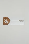Hamam Kapı Tabelası | MDF Yönlendirme Levhası | 19x7 cm thumbnail 1