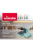 Vileda 3'lü Pro Clean Oluklu Bulaşık Süngeri - 2 Paket thumbnail 2
