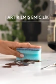 Vileda 3'lü Pro Clean Oluklu Bulaşık Süngeri - 2 Paket thumbnail 6