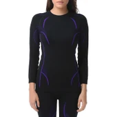Evolite Thermowear Kadın Mor Termal Üst İçlik thumbnail 2