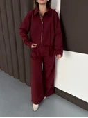 Trenç takım alt üst bordo ons thumbnail 5