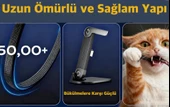 Type-C den Type-C 240W Extra Dayanıklı Super Hızlı 480 mps Veri Aktarımı Hem Stand Hem Şarj Kablosu Birarada thumbnail 2