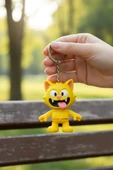 Çılgın Kedi Figürlü Hareketli Anahtarlık thumbnail 2