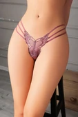 Vizon Kelebek Desen Tanga String thumbnail 1
