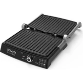 Schafer Grand Grill 6 Dilim 2000 W Izgara & Tost Makinesi - Inox thumbnail 2