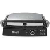 Schafer Grand Grill 6 Dilim 2000 W Izgara & Tost Makinesi - Inox thumbnail 1