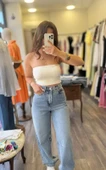 Bel Kemer Detay Mom Jean thumbnail 1