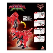 Mega Quantum Heroes Dinoster Dönüşen Lucio Raptor Bot thumbnail 3