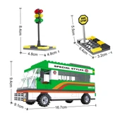 Ausini City Set 260 Parça 25602 thumbnail 2