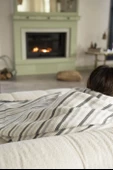 Cotton Collection Tv Battaniyesi Gri thumbnail 3