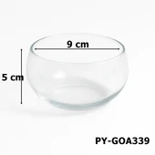 Cam Bardak Mumluk Şeffaf - PY-GOA339 thumbnail 2