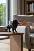 Aslan Figürlü Dekoratif Biblo thumbnail 1